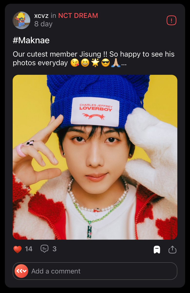 kooky__official's tweet image. Here are the rewards of the FSV #5:

👑#JISUNG &amp;amp; #NCTzen 👑

✨Kooky User 'xcvx' gets the album for winning the posting mission in the Kooky community!
📰: kookyapp.page.link/bK2n

❄️#GlitchMode Fancam Reaction by @j2nlee2
📽️: kookyapp.page.link/CGzh
