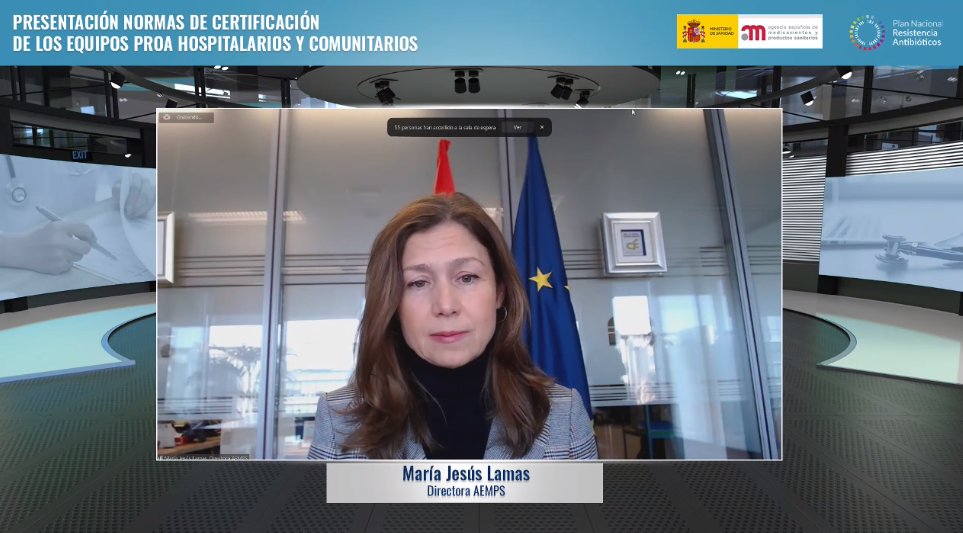 PRANgob's tweet image. 🔴 En directo 
La directora de la @aemps presenta las Normas de certificación de los equipos #PROA hospitalarios y comunitarios en un acto moderado por el coordinador del @PRANGob en el área de Salud Humana, @ALpz_Navas. 

Sigue el evento 👉🏼 bit.ly/3lvm0Gl

#NormasPROA