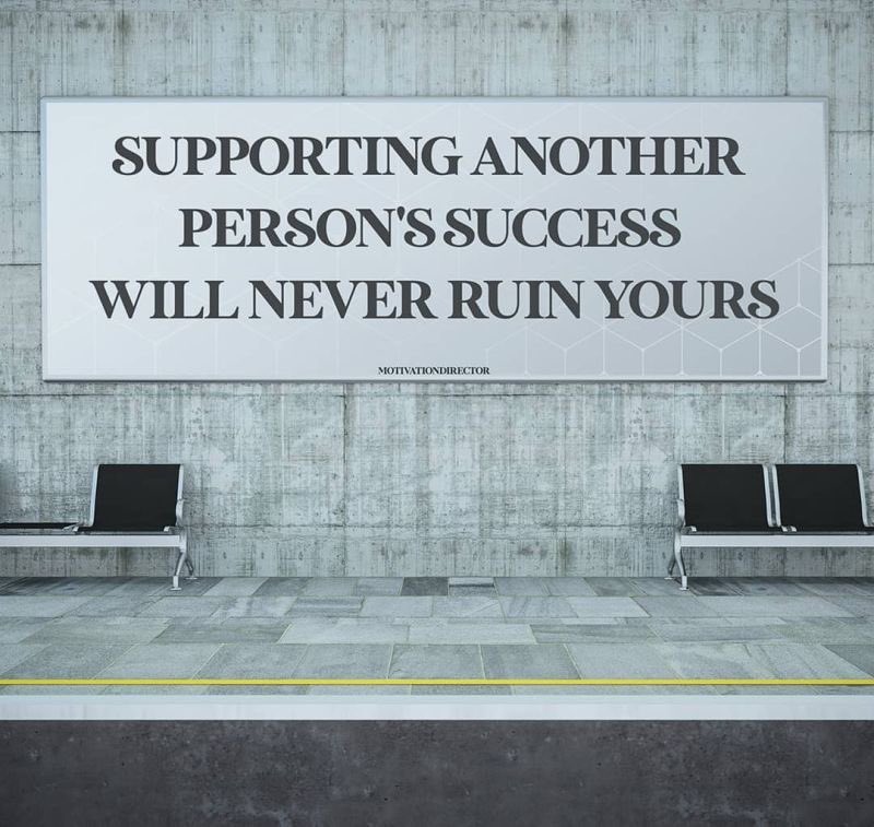 💯 we should definitely support each other!! There’s enough negativity in the world!!! Just be kind!!! Or just don’t be a dick !!! You choose same outcome 😆😆😆👀👀👀