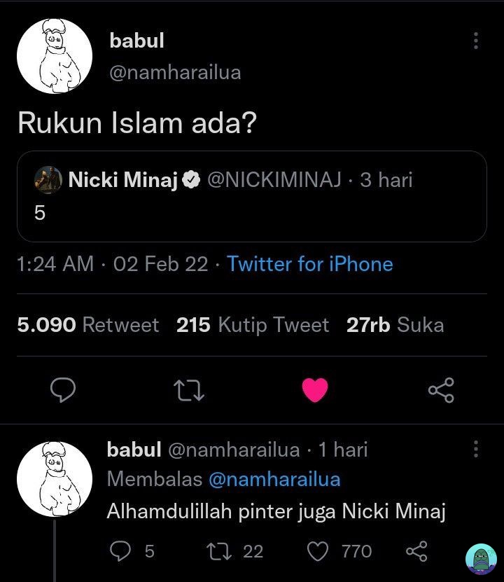 KUMPULAN TWEET RECEH WARGATWIT

A THREAD
