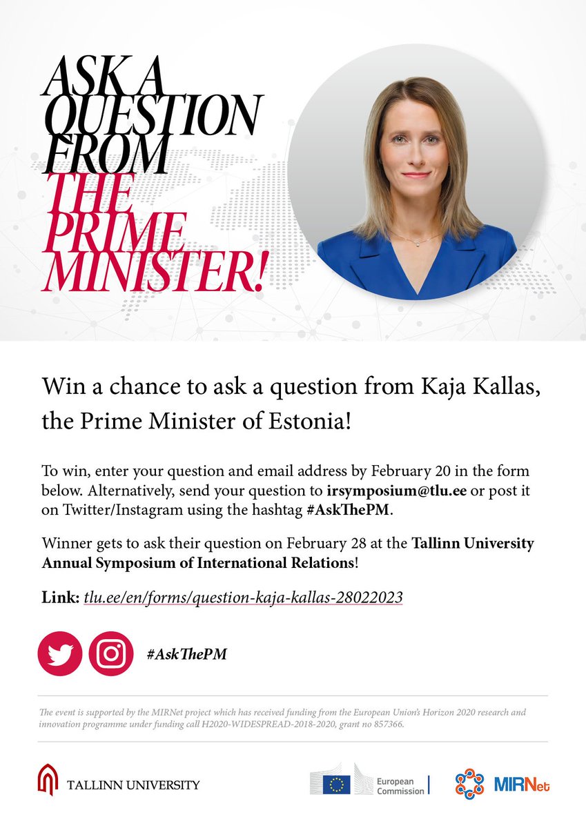 Ask a question from Kaja Kallas: tlu.ee/en/yti/events/…