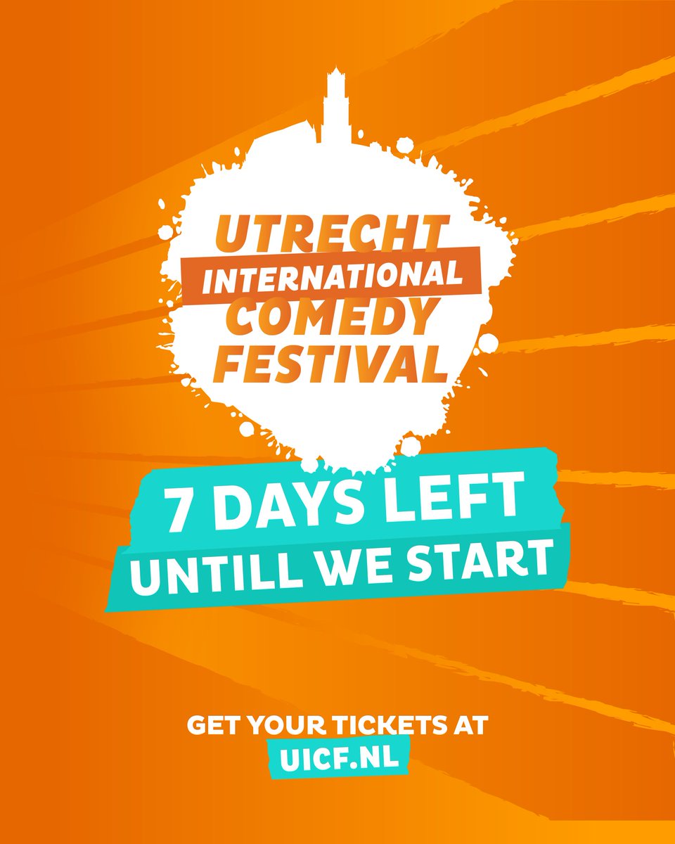 Only 7 days left until the most hilarious event of the year! 🎉🎭

Get ready for a fantastic international lineup and a LOOONG week full of entertainment.

Please don't wait any longer; grab your tickets before they're gone ;)
bit.ly/UICF2023