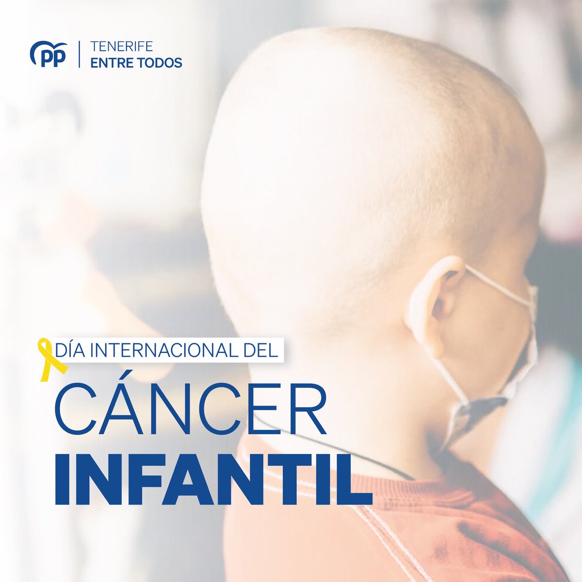 pptenerife's tweet photo. 🎗El día internacional del cáncer infantil es una ocasión para concienciar a la sociedad sobre esta enfermedad y sobre la importancia de la investigación y el tratamiento.

#TenerifeEntreTodos
#DíaInternacionalDelCáncerInfantil https://t.co/UkhUxwITls
