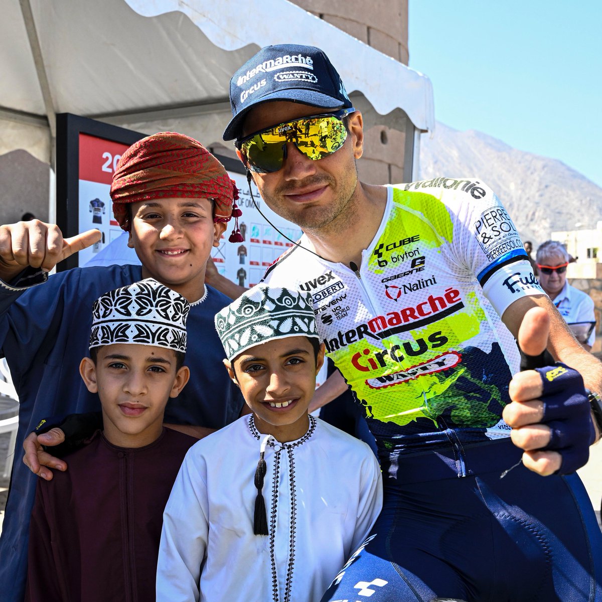 Rein Taaramäe finishes 4th overall of Tour Of Oman after an impressive team display in Green Mountain, where Rein also took 4th place 👏

#TourofOman