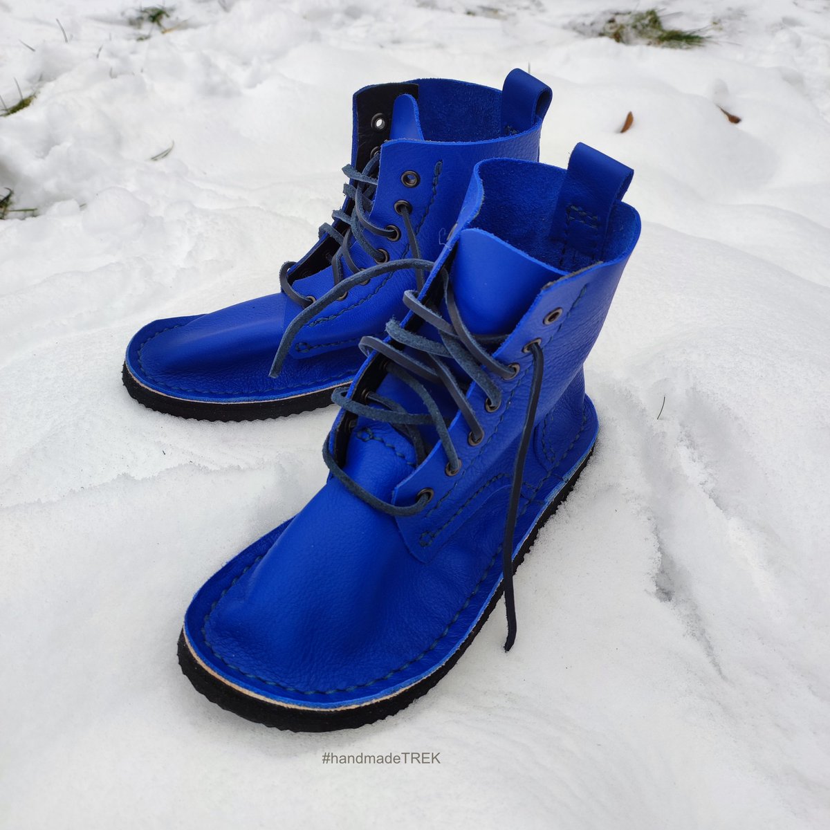 TrekLeather's tweet image. etsy.me/3WNulDc

Time limited dark blue leather TREK shoes
#Basic7 model. Come and have one!
Visit our #etsystore #trekleather