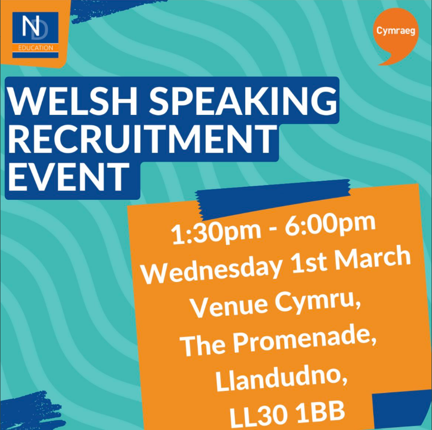 NDEJordanHolli1's tweet photo. #welshmedium #Llandudno #schools #cymraeg #educacion #teacher #NQT #teachingassistant #recruitment #vacancies #NorthWales
@VenueCymru
#stdavidsday #supply #Conwy https://t.co/QkHHr29Zh0