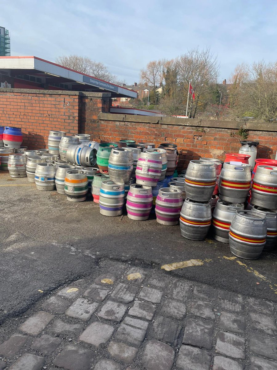 So brewers, we have exactly 2 weeks before every single empty has to go due to engineering works at the station. So can you all come and get your empties. We are sending this to <a href="/keg_watch/">Keg Watch</a> as well as we need them all gone.

So in no particular order we have empties from....