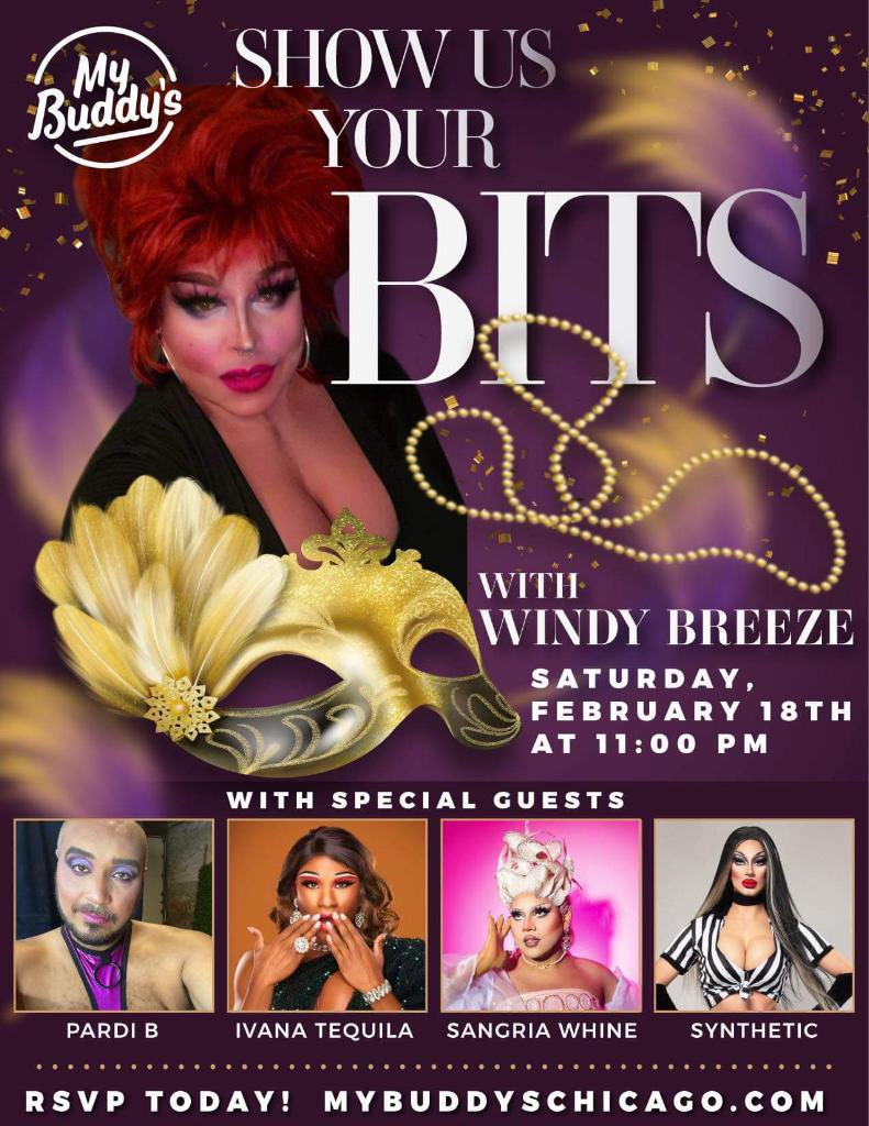 Saturday night at 11pm only at My Buddy’s (4416 N Clark Street) grab your tickets now and come hang out with me and my lovely cast 🥰🥰🥰

eventbrite.com/e/lol-hosted-b…