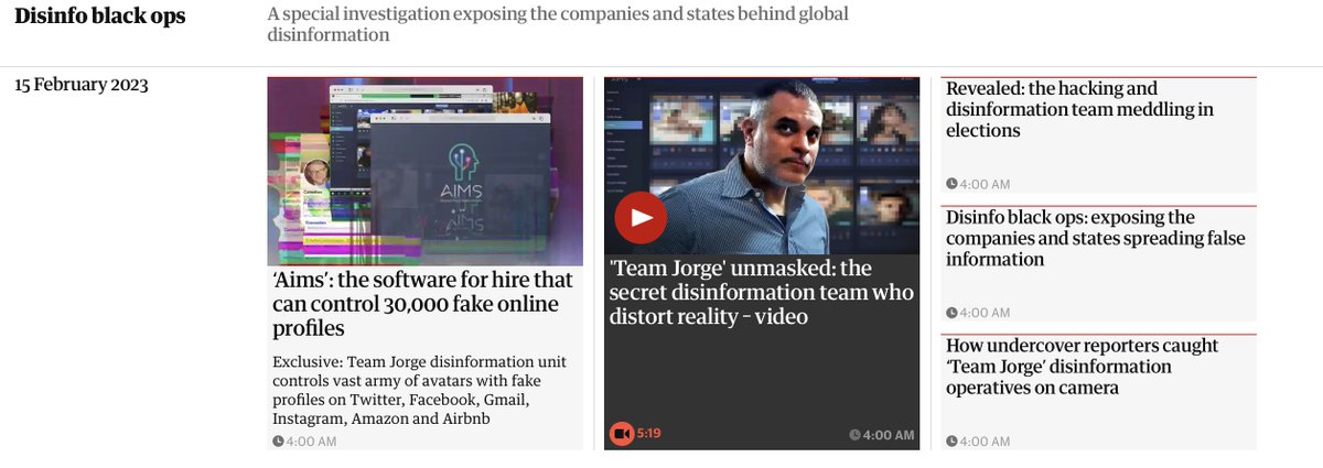 A really fantastic investigation into a scandalous disinformation team from the Guardian, kudos to everyone involved. theguardian.com/world/series/d…
