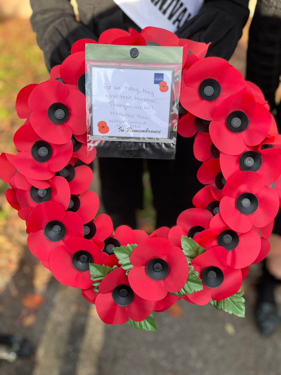 WithamCarnival's tweet photo. Our Court showing their respect and taking part in today's Memorial Parade with Deputy Queen Bella.

Thank you to Claire @ Yarnfully Ever After for the handmade poppy's they looked amazing. https://t.co/BjtyDwM5x3