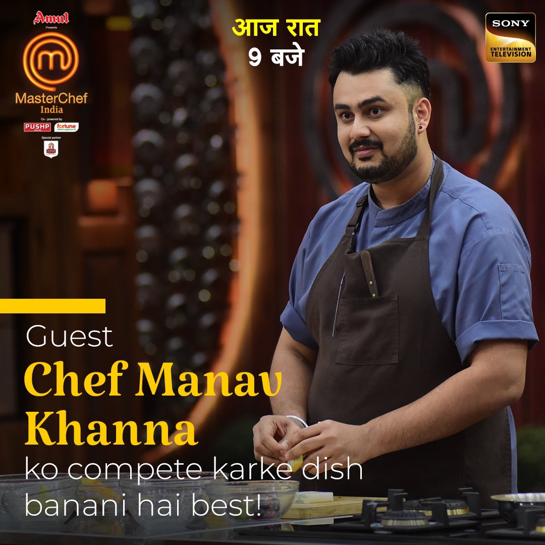 sonytv on Twitter: "Aasaan nahin hoga Immunity Pin jeetne ka safar, homecook #PriyankaBiswas aur Guest Chef Manav Khanna ke beech hogi kaante ki takkar! 🤩 Dekhiye #MasterChefIndia, aaj raat 9 baje, sirf #