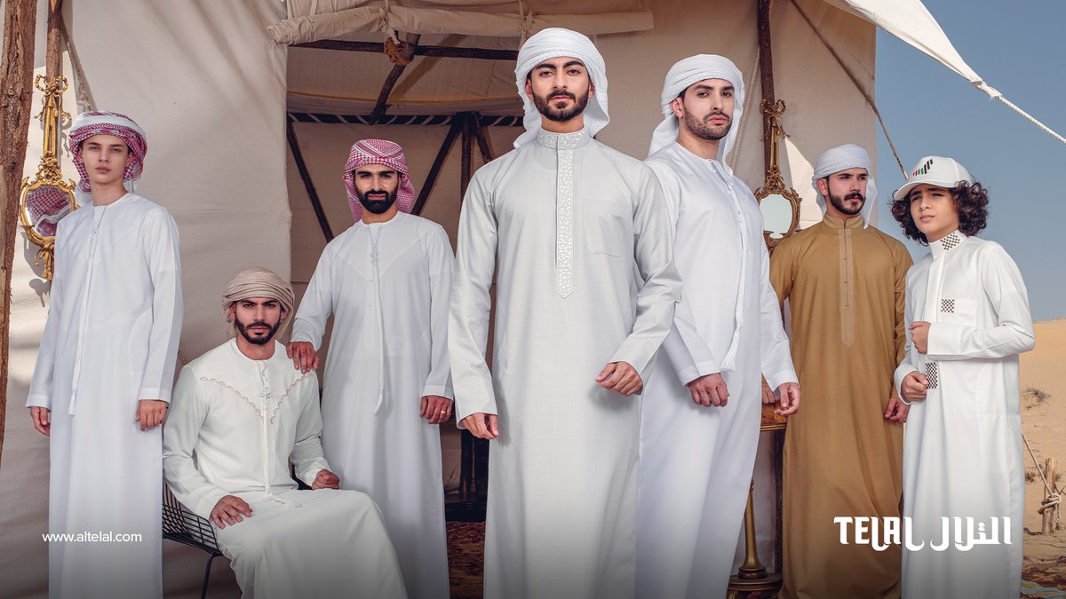 TelalFashions's tweet photo. مرحبا بكم لفصل شتاء جديد مليء بالفرح والآمال!. يتميز فصل الشتاء في مدن العرب وبلدانها بمميزاته العديدة مثل التغير في أنواع المأكولات والمشروبات والملابس والفعاليات المقامة في المنازل والمناطق البرية.

#arabfashion #emiratimen #arab #luxury #uae���🇪 #الامارات #دبي #ابوظبي https://t.co/x6APKNQGIP