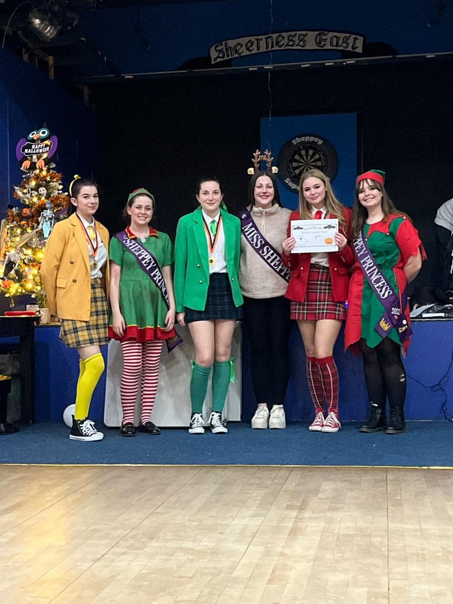 WithamCarnival's tweet photo. Well done to the seniors who attended Sheppey's nightmare before xmas fancy dress party and won 1st place fancy dress and 2nd place in team games.

A great time for all the girls. https://t.co/1oJpeHpqxO