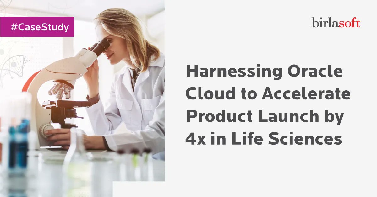 birlasoft's tweet image. Explore how Birlasoft enabled a leading life sciences company to accelerate its product launch by 4X with Oracle PLM and PDH cloud solutions. Click here to know more: bit.ly/3YLFmW6

#PLMCloud #PLM #Masterdatamanagement #LifeSciences #ProductLaunch