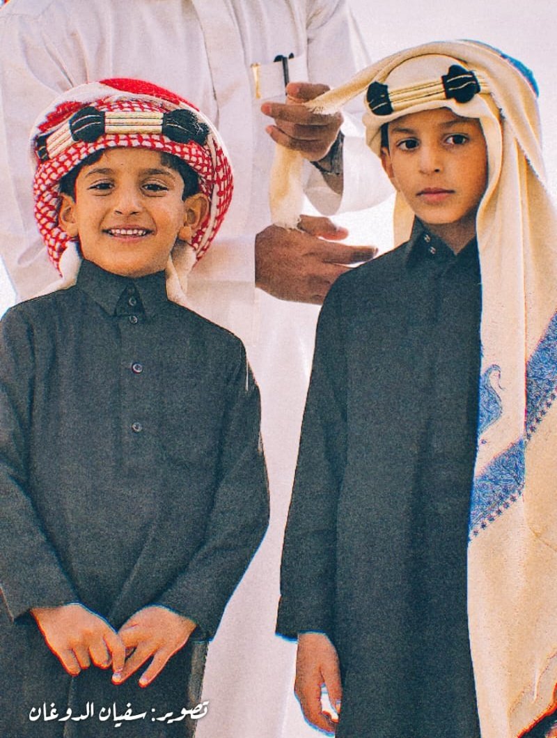 جانب من إحتفاء طلاب المدرسة
بـ #يوم_التأسيس.. 💚🇸🇦