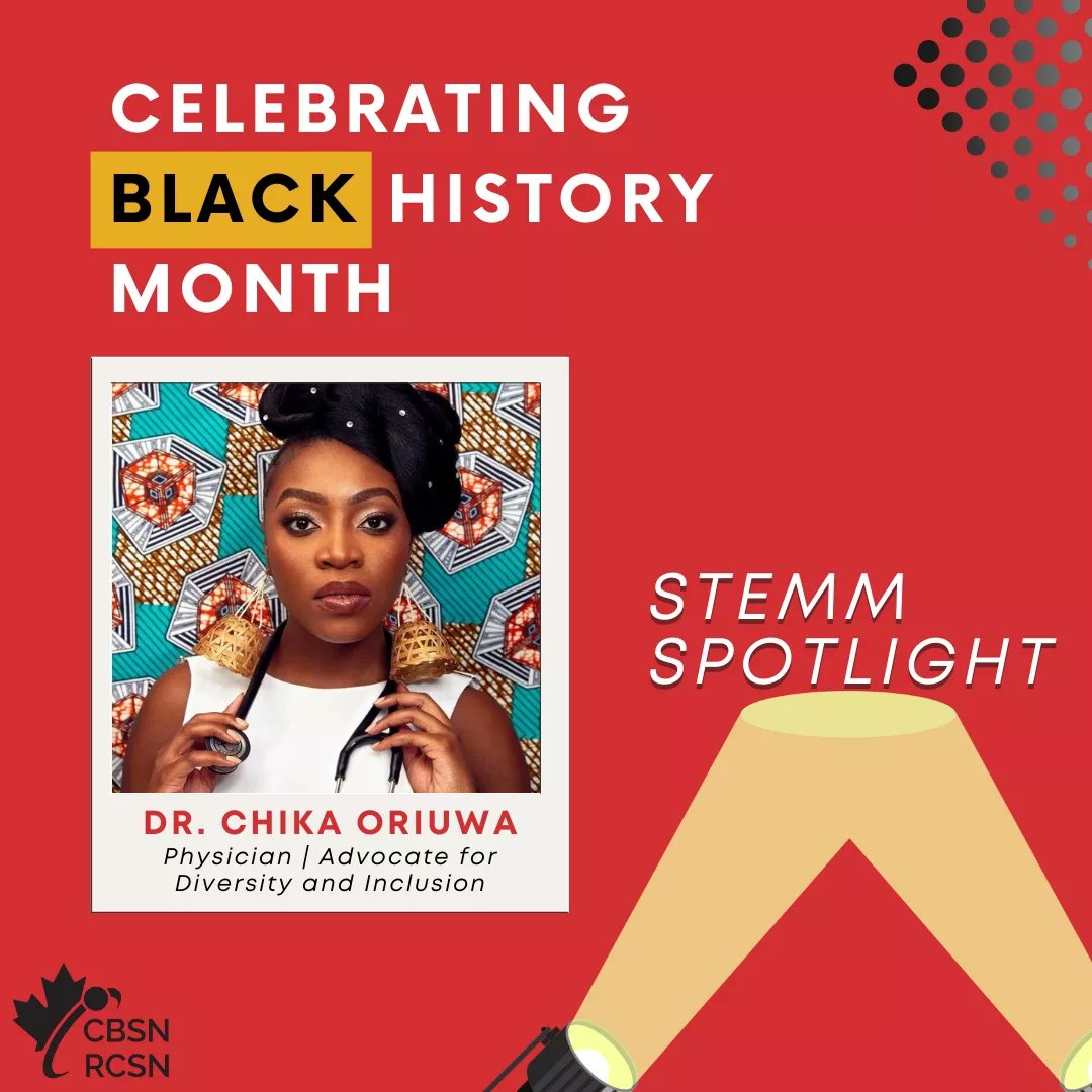 Today, we're celebrating the groundbreaking work of Dr. Chika Oriuwa, a Black Canadian psychiatrist and advocate for health equity. 

As a medical student at the University of Toronto, Dr. Oriuwa faced systemic racism and discrimination, but refused to let it hold her back.