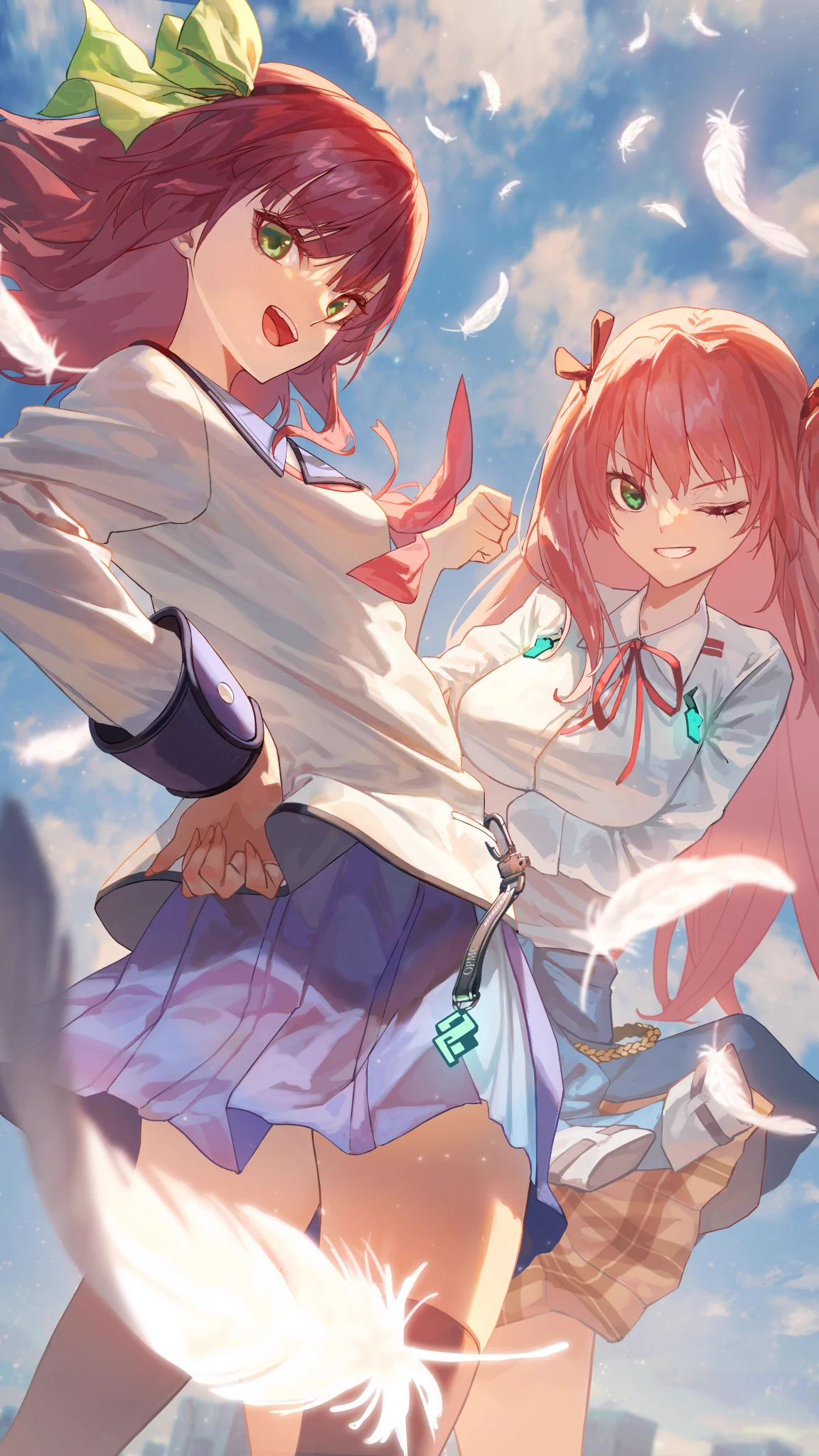 ヘブンバーンズレッド×Angel Beats! ヘブバン　複製原画　仲村ゆり マキトシ🧻📌 on X: 