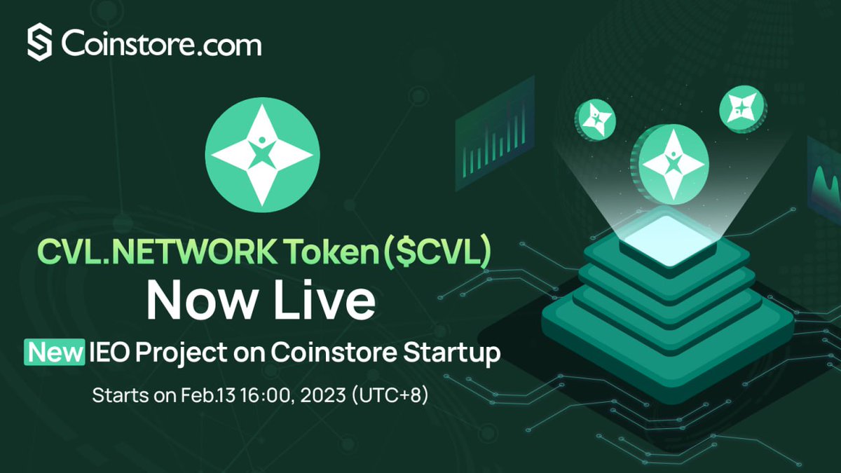 AlnRazi's tweet photo. Join the crypto revolution with @cvl_network and experience a multi-chain ecosystem that offers a non-custodial wallet and low-commission exchange. 🚀 Now available on @CoinstoreExc for easy access to top #DeFi protocols. 

#CVLNetwork #Coinstore

@RifatAtun 
@AlnRazi 
@sunshevy https://t.co/ijwQvxFWbi
