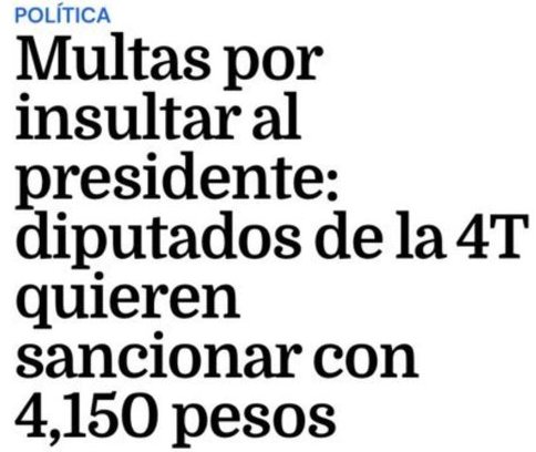 RicardoAlemanMx's tweet photo. Mmmm!
Y qué, a poco creen que con una multa, se le quitará a @lopezobrador_  lo ratero, pendejo, estulto, criminal, mentiroso, ladrón, imbécil e ineficiente?
Pueden multar al país entero y seguirá siendo el mismo pendejo, ratero, estulto, criminal, mentiroso y ladrón! 
O no? https://t.co/FKQ25NkrGv
