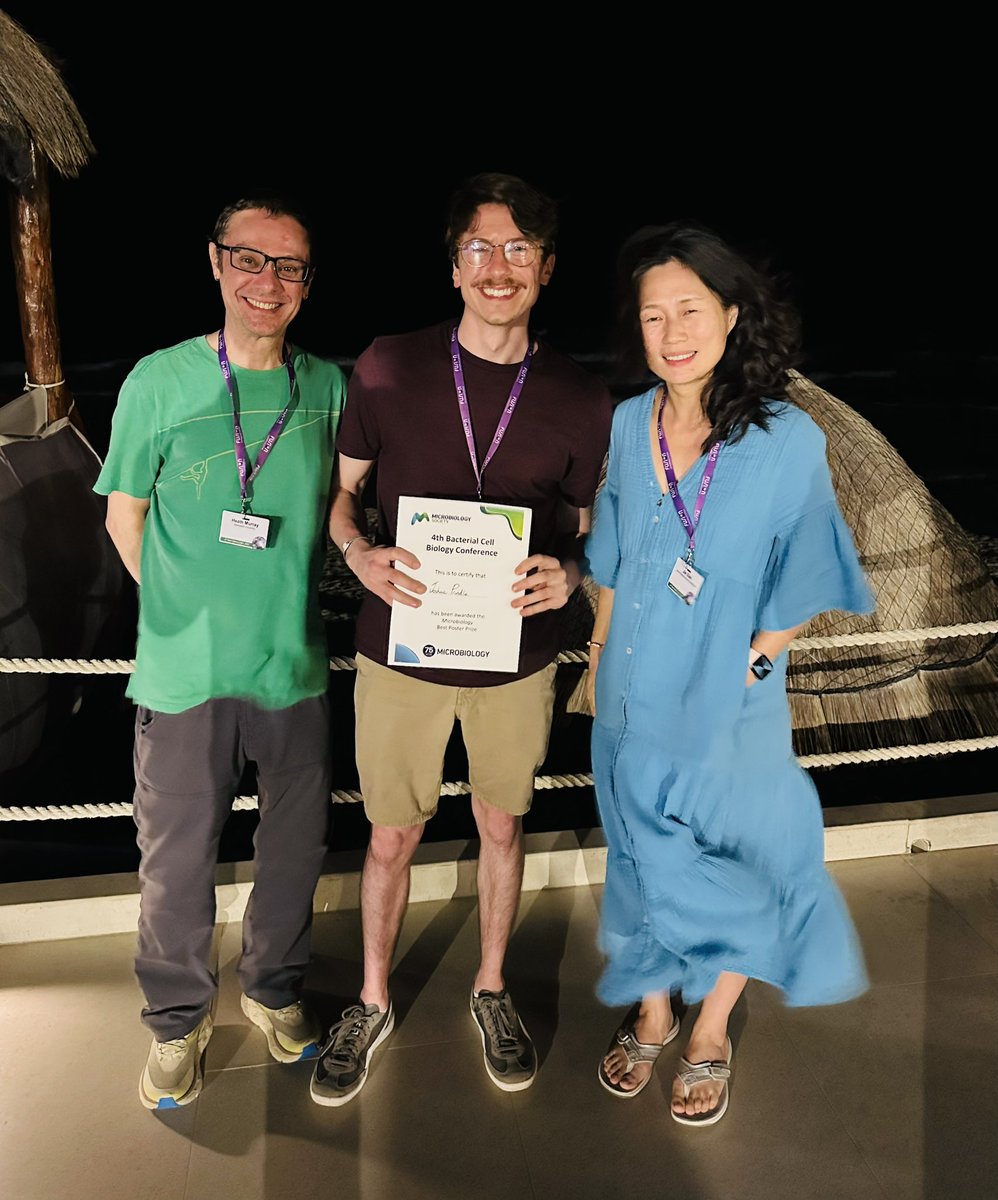 Fusion Conferences (@fusion_conf) on Twitter photo A massive congratulations to our #Bacterialcell23 poster prize winners. And a special thank you to the <a href="/MicrobioSoc/">Microbiology Society</a> for generously sponsoring one of the prizes! 🥳 #windswept A massive congratulations to our #Bacterialcell23 poster prize winners. And a special thank you to the <a href="/MicrobioSoc/">Microbiology Society</a> for generously sponsoring one of the prizes! 🥳 #windswept