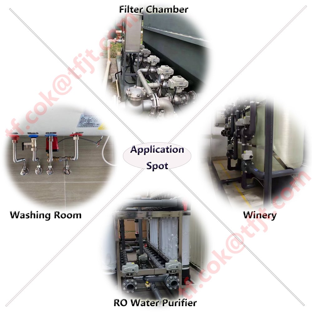Water Valve real application spots