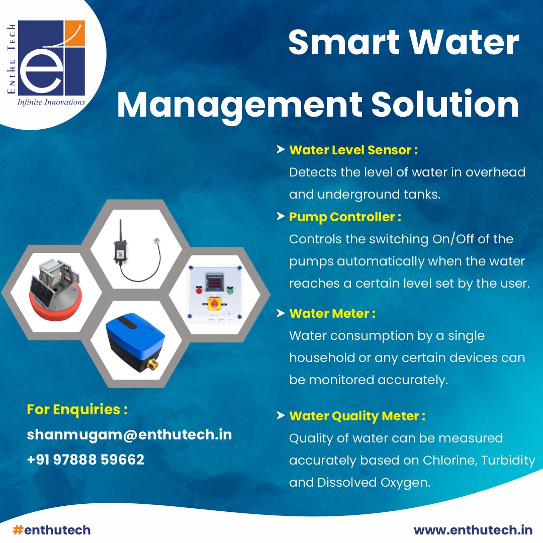 enthutechnology's tweet image. Contact Enthu Technology Solutions India Pvt Ltd for your Smart Water Solutions upgrade. For enquires contact  +91 97888 59662 , or email us at info@enthutech.in / shanmugam@enthutech.in 

#enthutech #iotsolutions #IoTGateway #iotplatform #coldchain #energy #quality #help #water