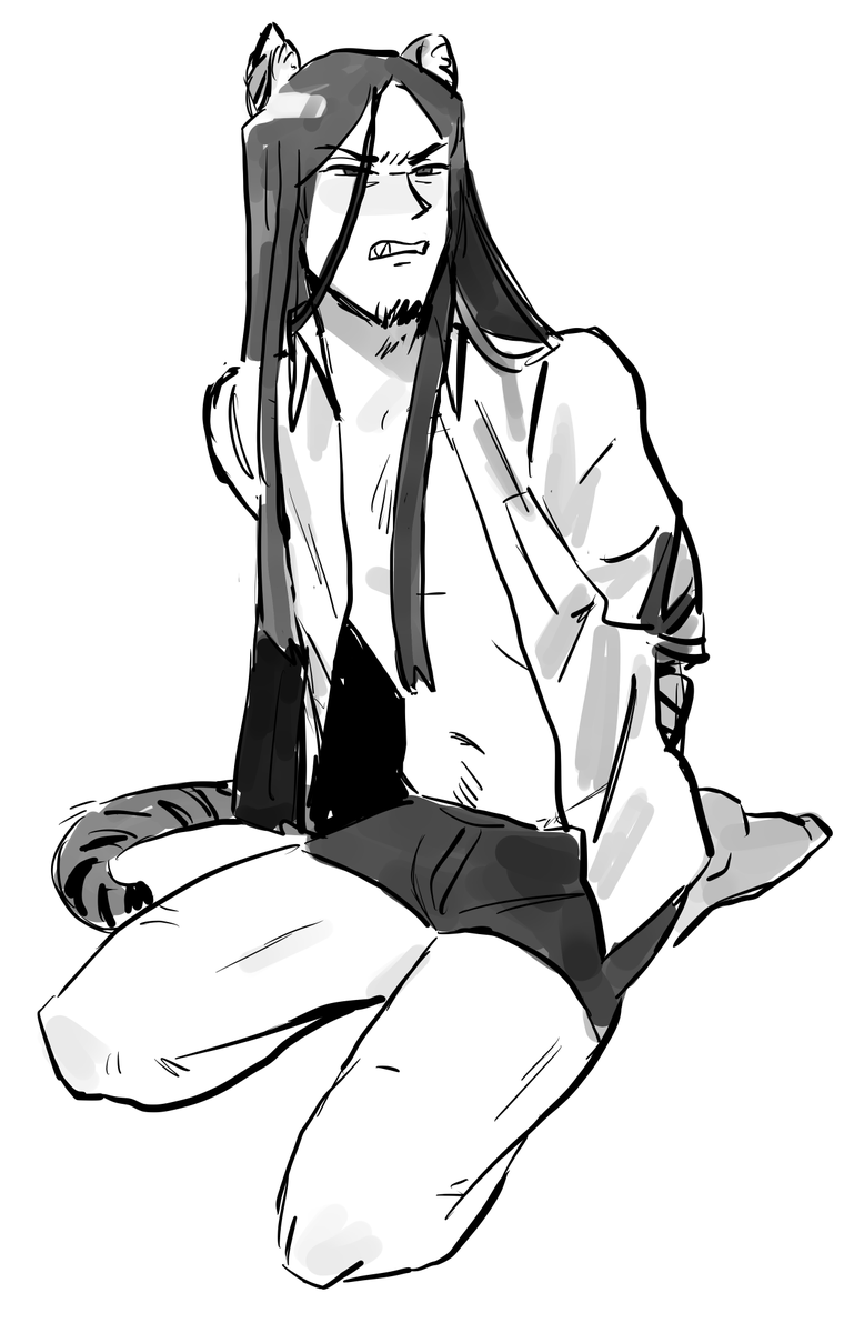 ComandoManual's tweet photo. NSFW. Uh, my hand slipped I am very sorry🐯🪙 https://t.co/kbvffMLhr6