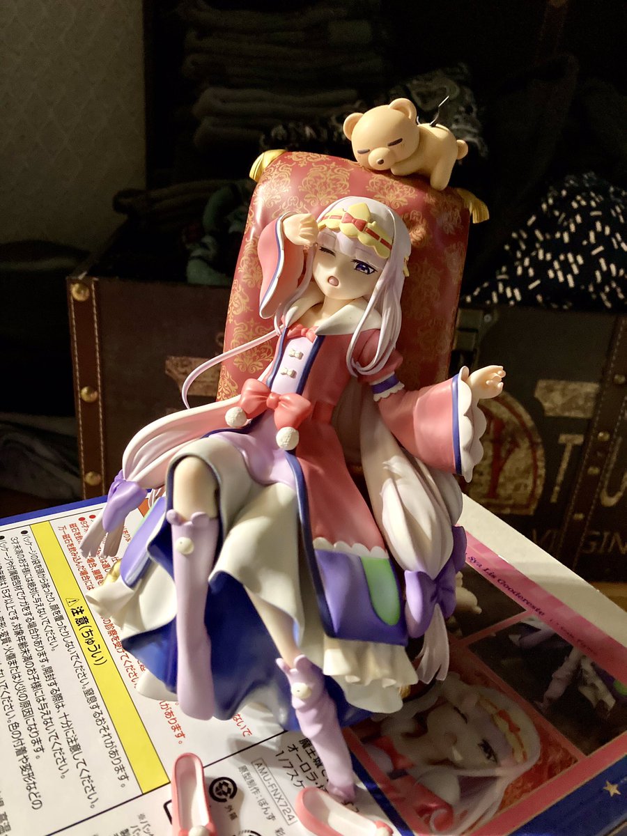 ElyLast's tweet photo. @hobbylink finally got my long awaited scale figure of #SleepyPrincess 
She’s absolutely charming https://t.co/c1og4xOFJa
