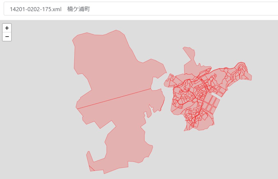 「楠ケ浦町は地図にプロットされてないが、パーツが2つしかないのでまぁすぐ分かります」|しーさいどのイラスト