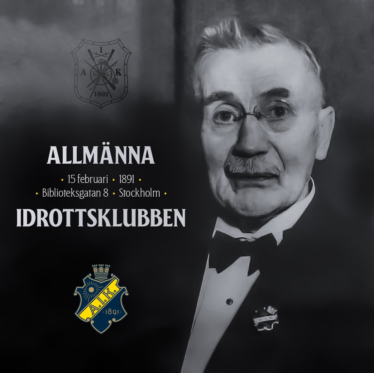 132 år av gemenskap.
Länge leve Allmänna Idrottsklubben.
