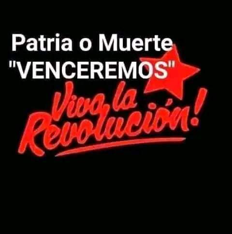 Eternamente Venceremos!!!!
#PorCubaVenceremos. Por #Cuba resistiremos y nunca nos doblegaremos. Aquí estamos y estaremos.