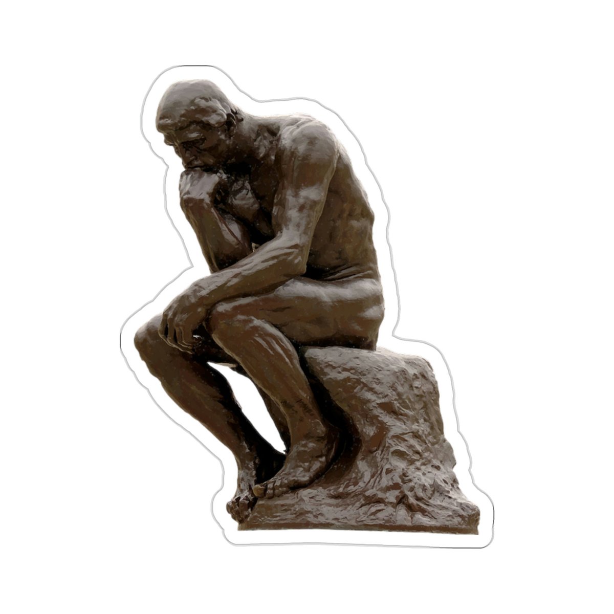 ABS2SHOP's tweet image. The Thinker / Auguste Rodin / Sculpture / Art Sticker etsy.me/3In6ky6 #sciencetech #no #augusterodin #thethinker #brainsticker #thinkersticker #augusterodinart #thinkaboutit #contemplatesticker