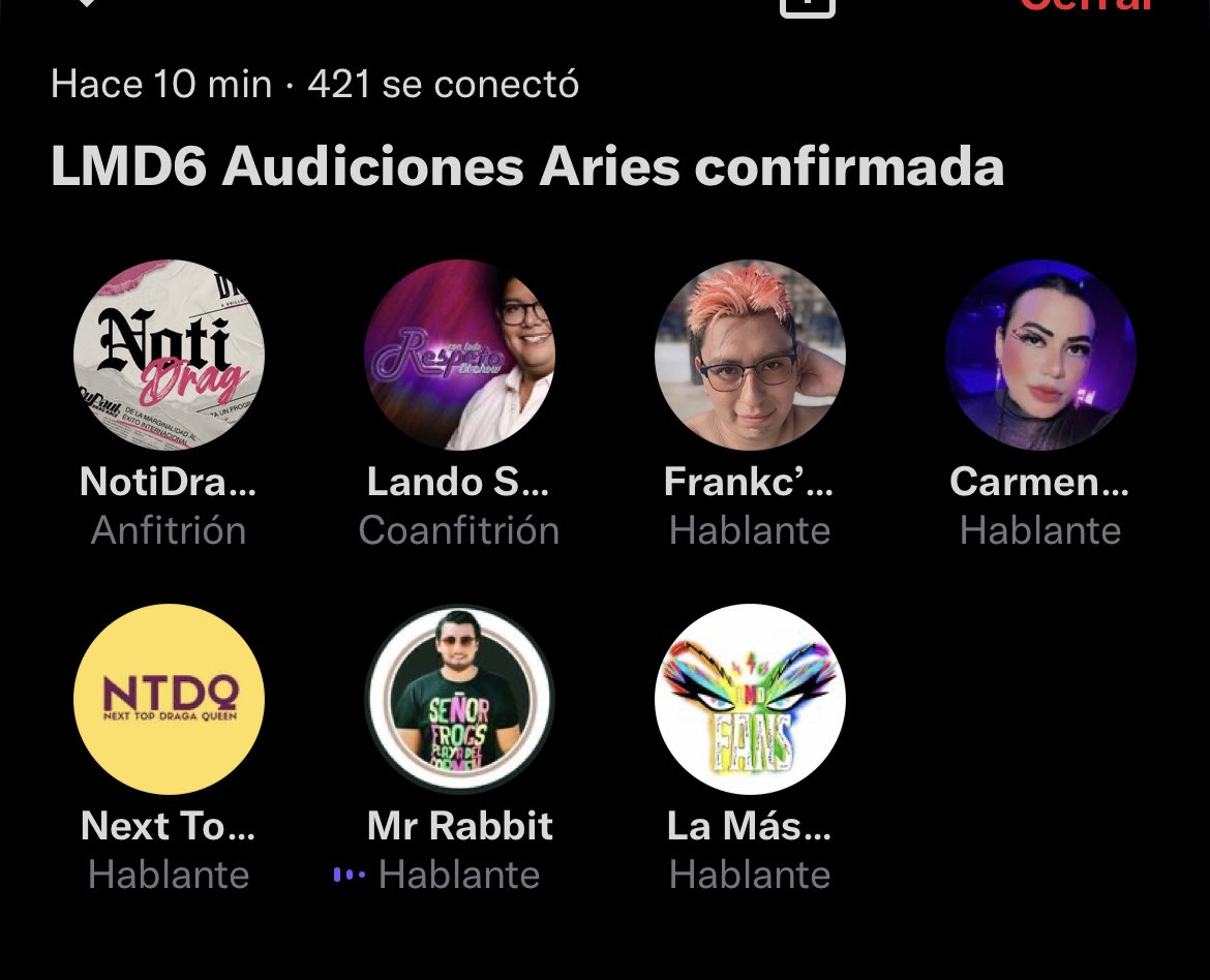 frankco_mh's tweet photo. Siempre es una gozadera y una gran platica la que se tiene con todxs estás personitas de la que soy híper mega fan @DragsNoti @iLandoTv @MrRabbitXX @NextTopDragaQ https://t.co/1xljgsBsJk