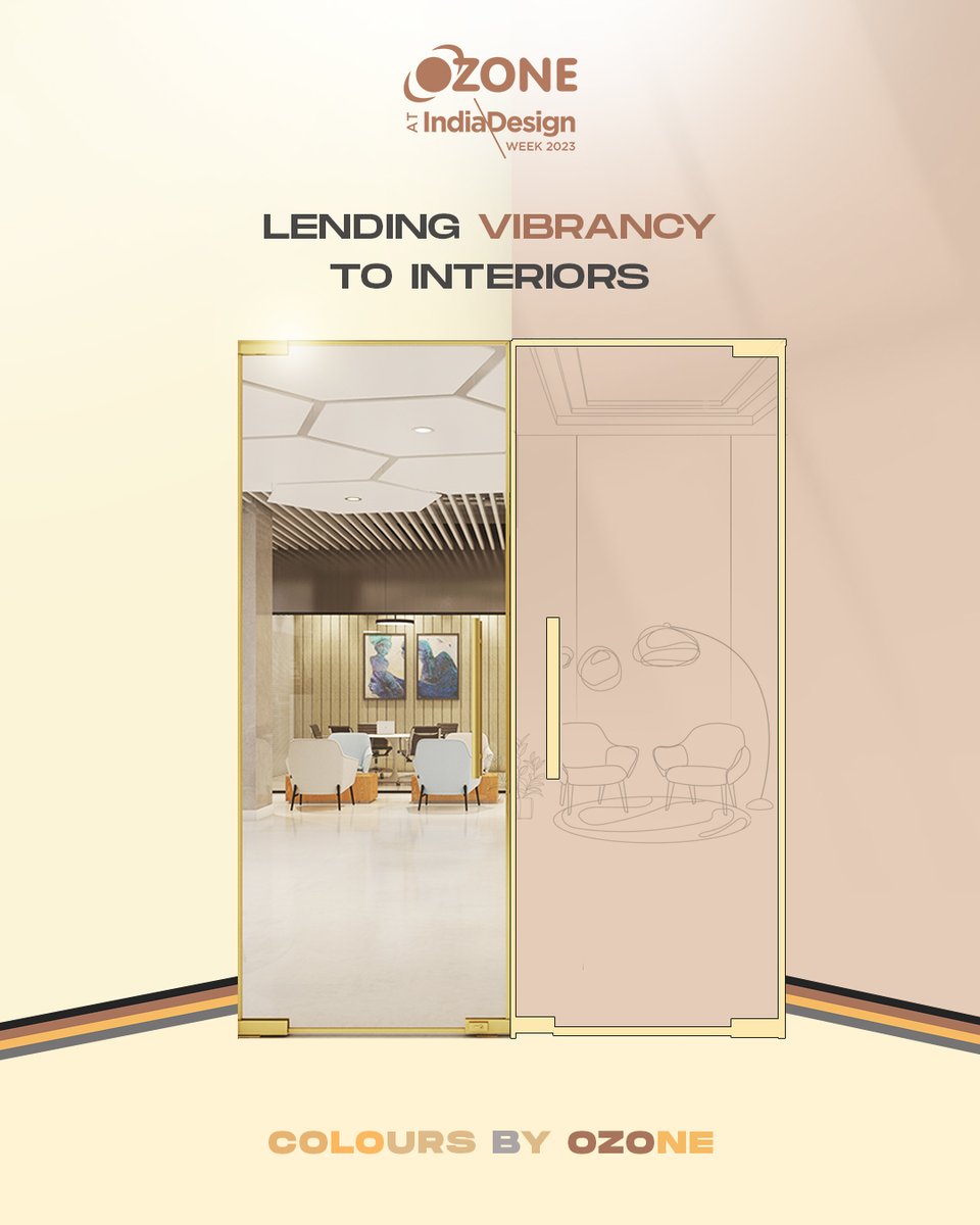 OzoneGroupIndia's tweet photo. Colors, innovation, design & fittings - how do these come together to form something truly magnificent?
Join us for India Design Week 2023 to find out how we challenge the boundaries of design using our fittings and vision.
#OzoneHardware #InteriorDesign #newdelhi #IDW2023 https://t.co/lxdL3NMNJZ