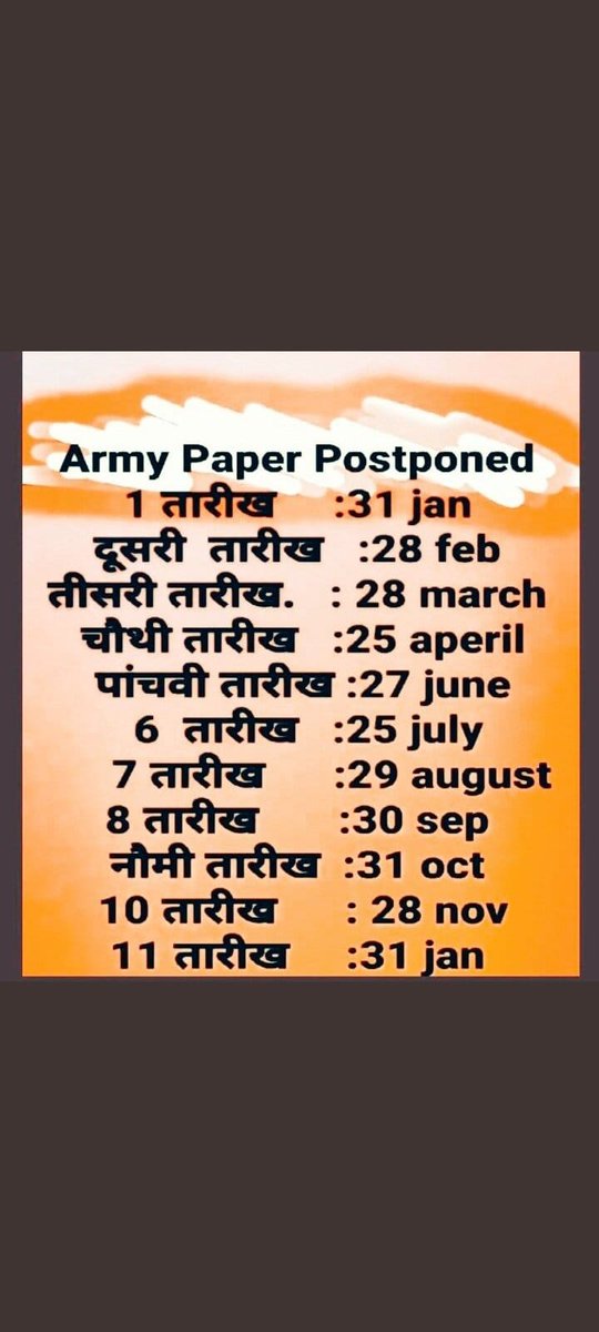 hemraj_dadhich's tweet photo. आर्मी एग्जाम एनरोलमेंट हमारा हक ✊

@DefenceMinIndia @PMOIndia @narendramodi @RahulGandhi @hanumanbeniwal #JusticeForDefenceStudents @barandbench @dollysharmaINC @AnupamConnects @narendramodi @rajnathsingh @RahulGandhi @kharge @IAF_MCC @PMOIndia @TheLallantop https://t.co/UArV7Oc885