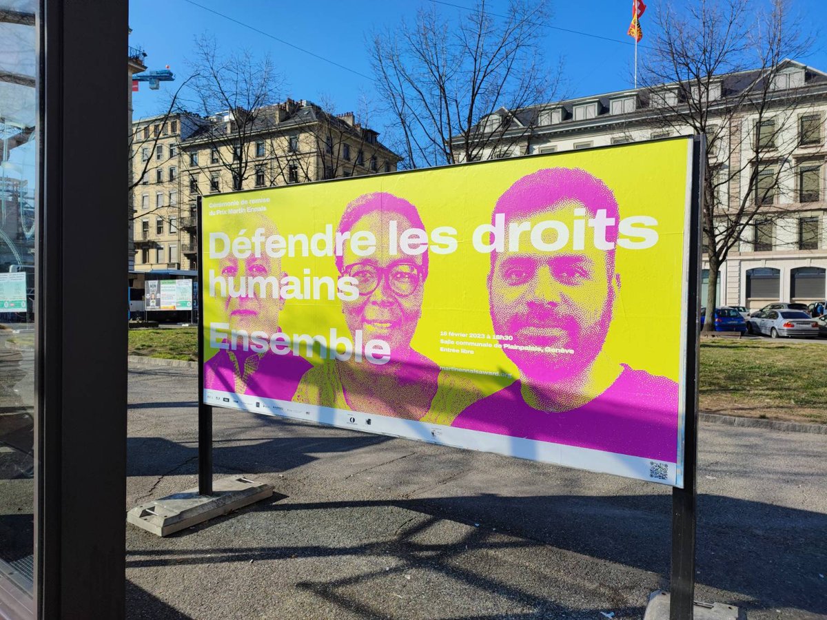 FreeKhurram2021's tweet photo. Geneva Celebrates @martinennals Human Rights Award Laureates, yet @KhurramParvez remains in arbitrary detention. 
#FreeKhurramParvez https://t.co/Wy8M9PnRdU