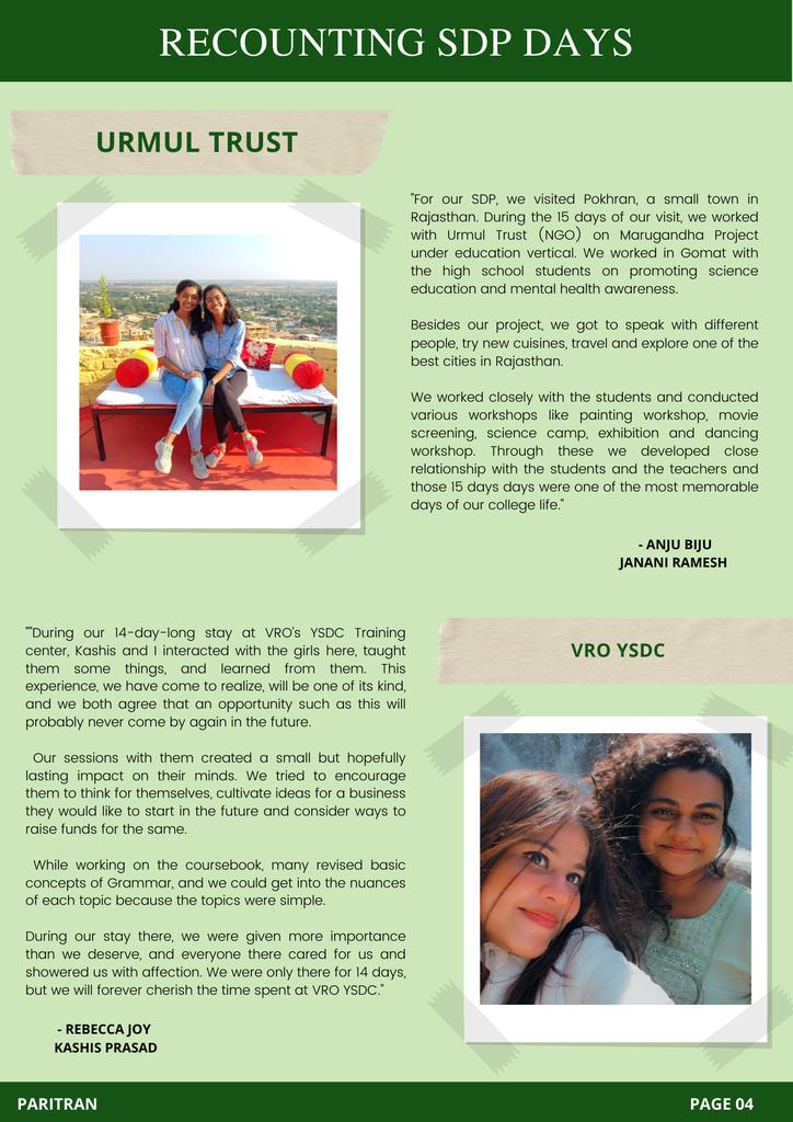 ConXerv's tweet photo. ConXerv presents its monthly newsletter 'PARITRAN- January 2023 Edition'
#XIMUniversity #SchoolOfSustainability #XSOS https://t.co/1CjP09bRV5
