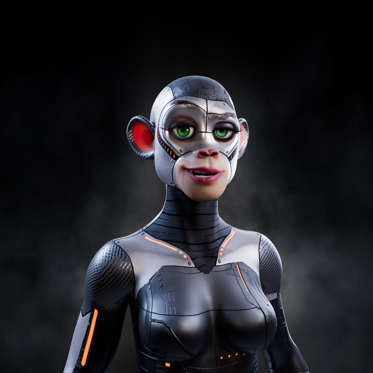 TankMan33169's tweet photo. ✔️The Dynamic NFT's by @BullsApesProj are amazing

✔️You can customize and change all of your traits over and over

✔️You can change skin, fur, eyes, facial expression, hair and clothes to name just a few

✔️Here I started with a Robot Body

✔️Then I added hair

✔️Then switched the hair out for a hat

✔️And finally added an outfit

✔️There are millions of combinations available

🚀The only limit is your imagination