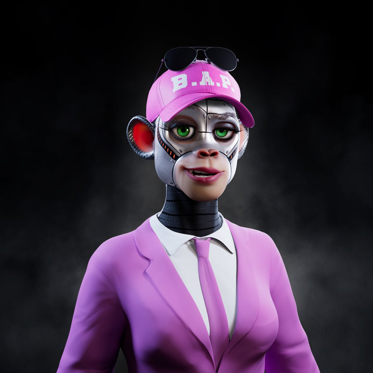 TankMan33169's tweet photo. ✔️The Dynamic NFT's by @BullsApesProj are amazing

✔️You can customize and change all of your traits over and over

✔️You can change skin, fur, eyes, facial expression, hair and clothes to name just a few

✔️Here I started with a Robot Body

✔️Then I added hair

✔️Then switched the hair out for a hat

✔️And finally added an outfit

✔️There are millions of combinations available

🚀The only limit is your imagination