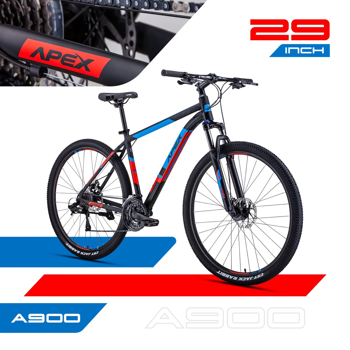 apex_bicycles_'s tweet photo. Looking for your first 29" mountain bike? Look no further than the A900. Kitted with everything you need to get going and make tracks.
#GoWithApex β€π²πΏπ¦ https://t.co/yT7VzNkgEz