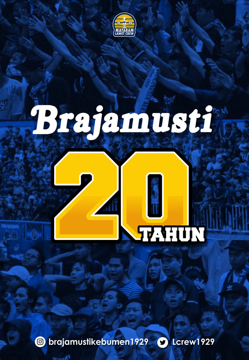 LCrew1929's tweet photo. Dirgahayu @Brajamusti_YK 🫶🏻 https://t.co/zRsCEhLSp4