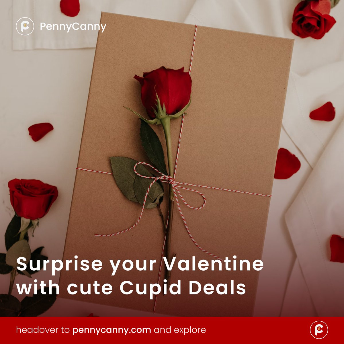 Love is in the air, and so is the Valentine's Day offers! 💕❤️
Spoil your significant other (or yourself 😉) with special #discountstore

pennycanny.com

Happy #ValentinesDay from our team to you! 😍🎁🌹