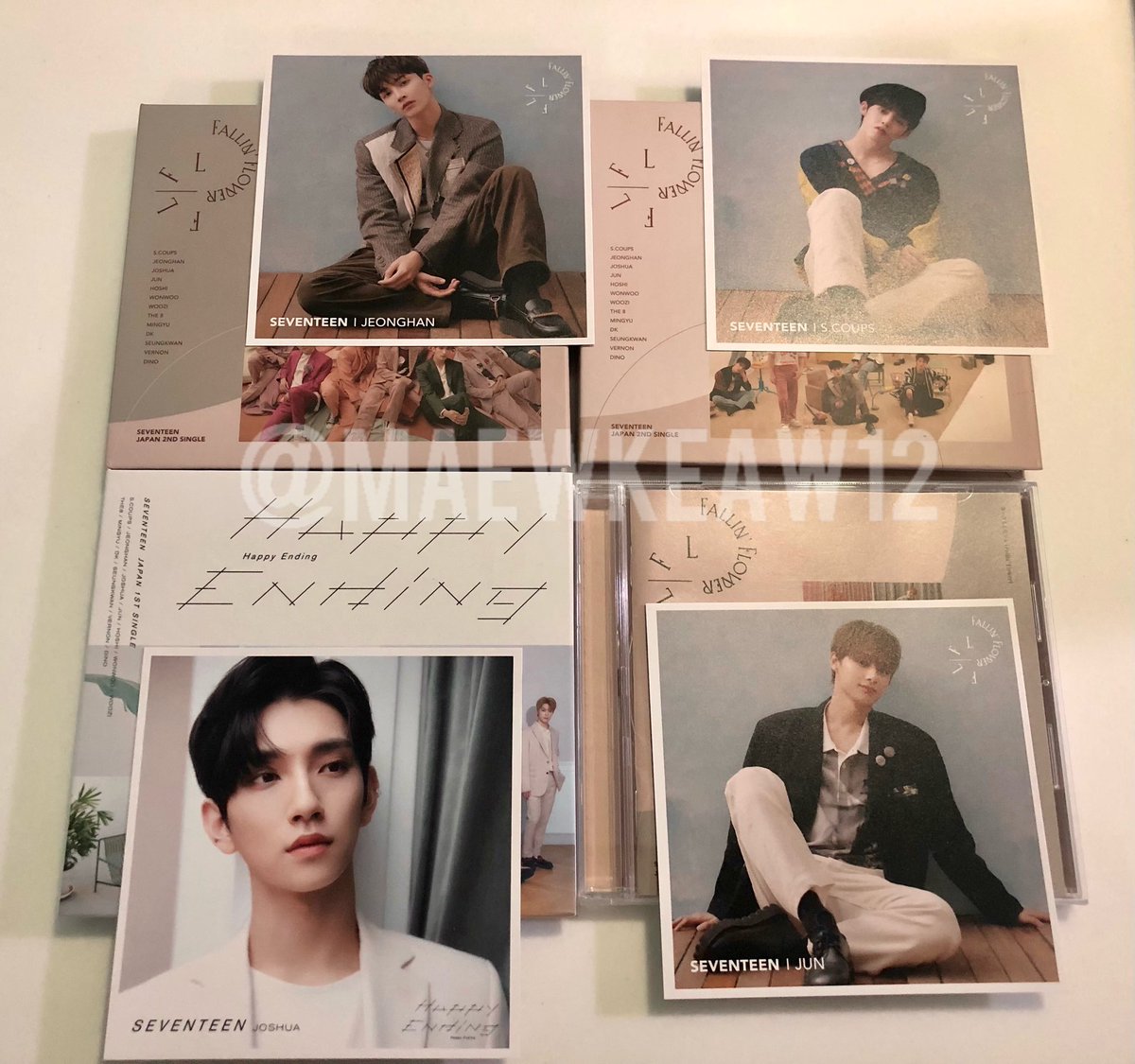 maewkeaw12's tweet photo. บั้มเปล่า Fallin flower you made my dawn รูปแถม/เลนติตามรูป แจกฟรี ค่าส่ง80 จำกัดคนละ 1 บั้ม #ตลาดนัดสวนแครอท #ตลาดนัดseventeen https://t.co/13hu8L7yjn