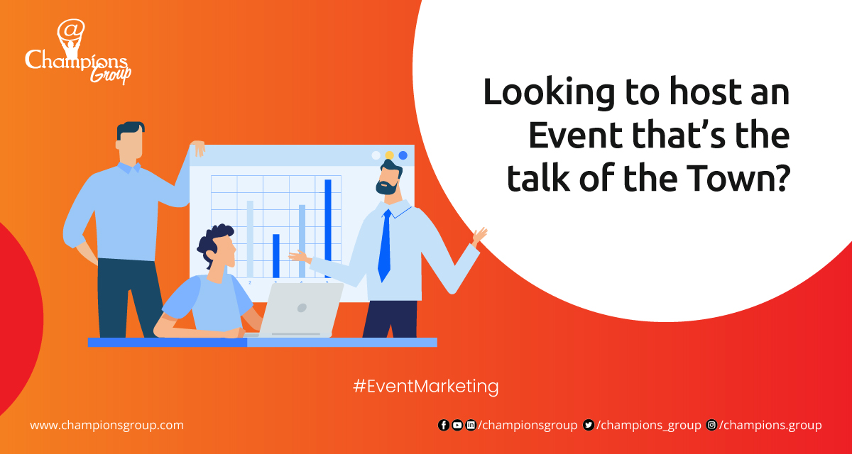 Events are a great way to connect, collaborate and expand the scope and reach of your business. We assist top brands globally with end-to-end event marketing solutions that help maximize their branding efforts. bit.ly/3kKFTVT #EventMarketing #B2BEvents #ChampionsGroup