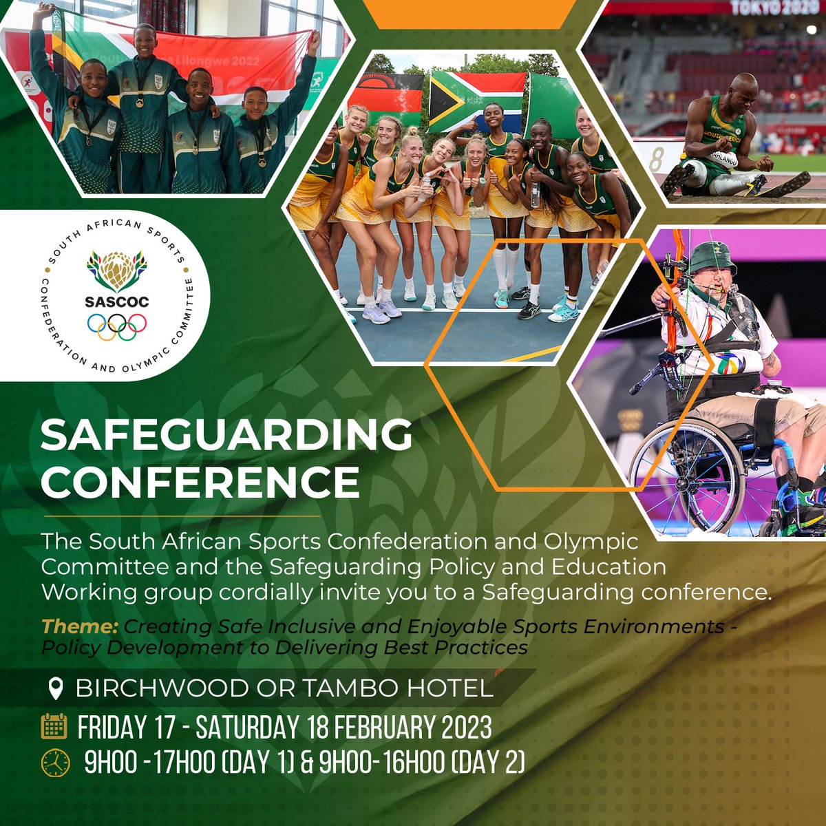 Join us at this important workshop where we will discuss ways to create safe, inclusive and enjoyable sports environments.
#SafeSport
#safeguarding