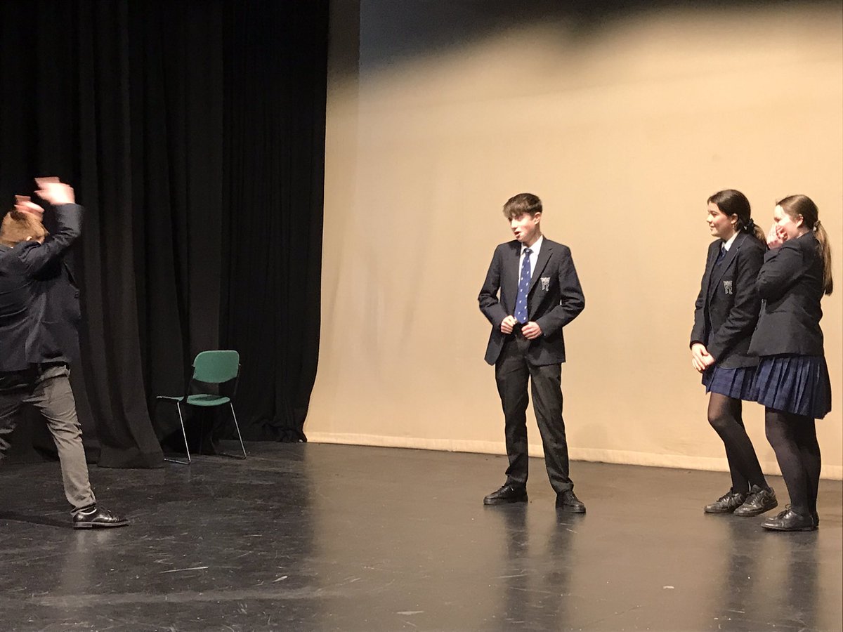 Year 9 enjoyed the last drama lesson of this half term through fun drama exercises which build collaboration, leadership and focus. Looking forward to seeing some of them perform on Thursday in the House Speech and Drama!