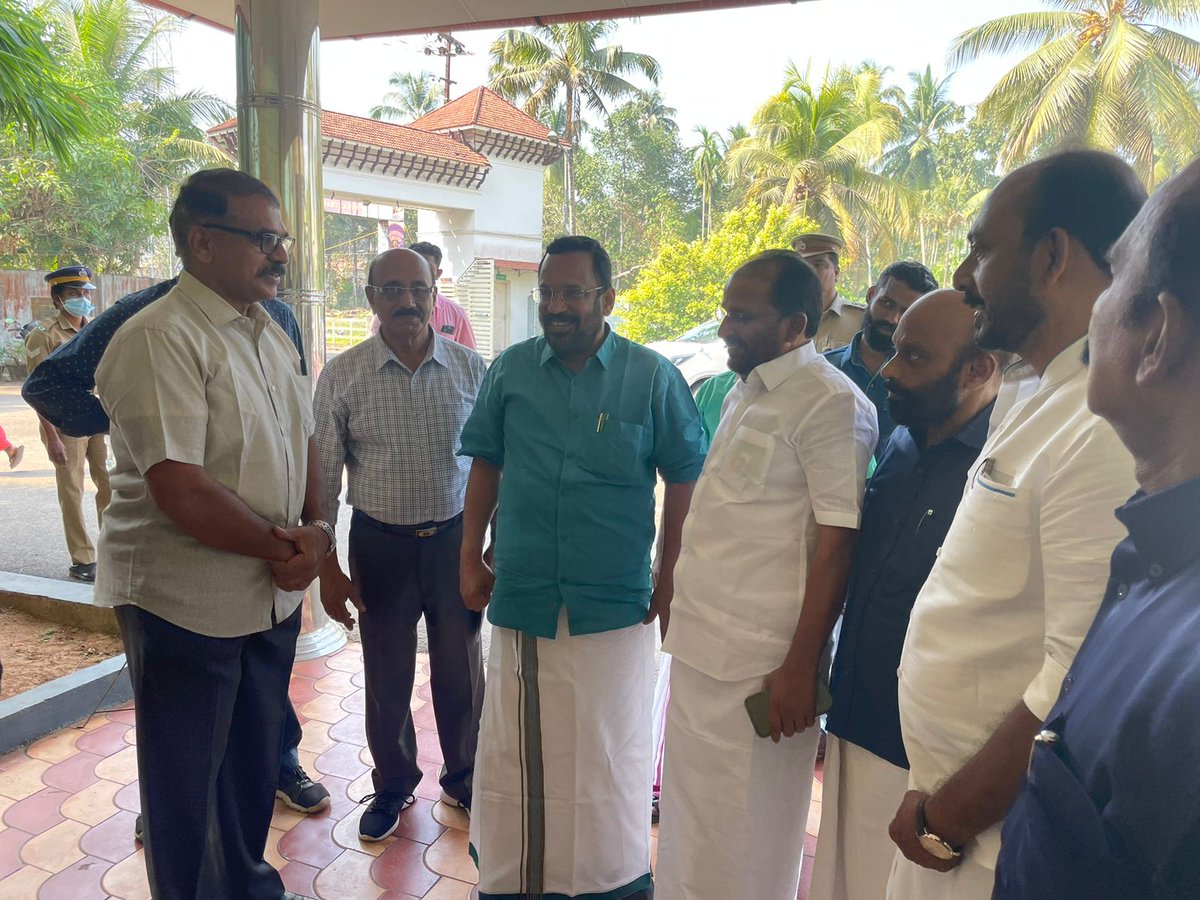 SAITrivandrum's tweet photo. Glimpses from Inter SAI Volleyball Championship organized at #TSGA indoor stadium #Thrissur .
Hon’ble Revenue Minister, GoK, Sh. K. Rajan was the Chief Guest of the function. Hon’ble MP & Chairman #TSGA Sh.T. N. Prathapan & other dignitaries were present during the function. https://t.co/hmQzWVo1lt