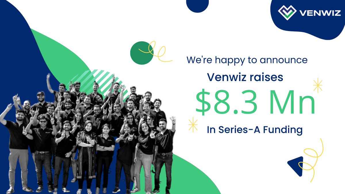 Rajesh Reddy (@rajeshcarlos) on Twitter photo Excited to announce that <a href="/venwizofficial/">Venwiz</a> has raised $8.3 million in #SeriesA funding recently🎉 Thank our partners & clients, for placing their trust in us. To the team at Venwiz- none of this would be possible without you. See how the team got the scoop! bit.ly/3k3ABbF Excited to announce that <a href="/venwizofficial/">Venwiz</a> has raised $8.3 million in #SeriesA funding recently🎉 Thank our partners & clients, for placing their trust in us. To the team at Venwiz- none of this would be possible without you. See how the team got the scoop! bit.ly/3k3ABbF
