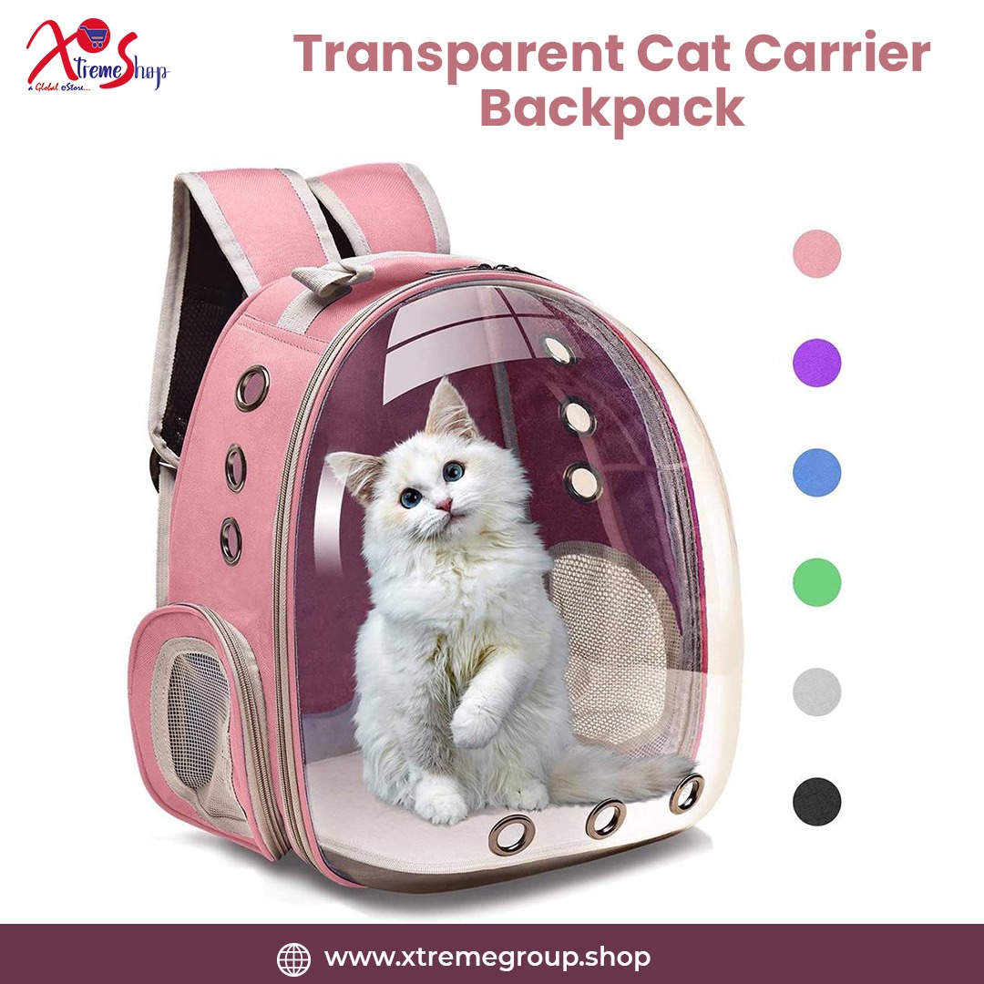XtremegroupShop's tweet image. Take your furry friend on your next adventure in style with this purrfectly transparent cat carrier backpack 🐱✨

#catbackpack
#catcarrier
#transparentcatcarrier
#catsofinstagram
#catstagram
#felinefun
#catadventures
#cattravel
#petbackpack
#pettravel