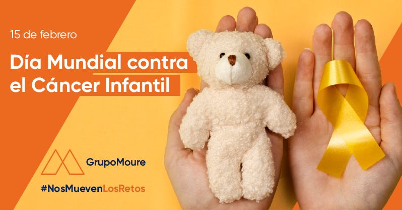 En #GrupoMoure estamos comprometidos por hacer un mundo mejor.

Hoy #DíaInternacionaldelCáncerInfantil 🎗️ queremos mostrar nuestro apoyo a todos los niños y familias afectados por esta enfermedad y hacerles saber que no están solos. ¡Juntos podemos hacer la diferencia! 🤝💛